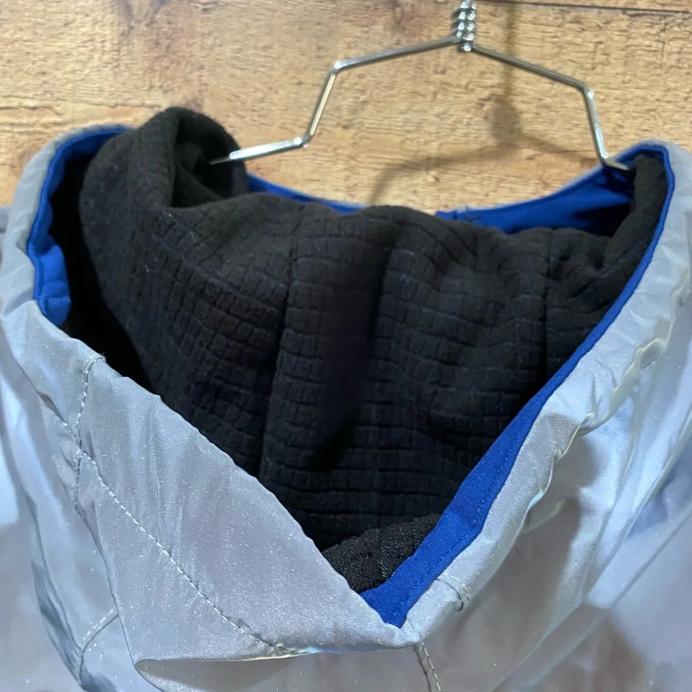 New With Tags Old Navy Mens Reflective Lined Hooded Jacket Windbreaker Large - Picture 4 of 6